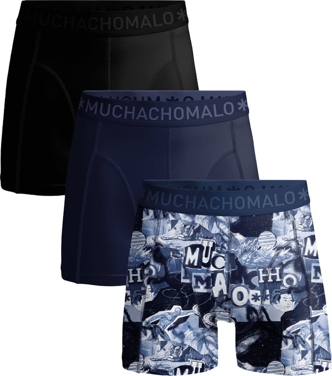 Muchachomalo Boxershorts 3-Pack Multicolor.