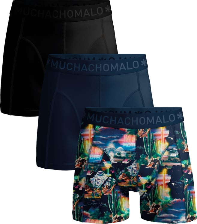 Muchachomalo Boxershorts 3-Pack Multicolor.