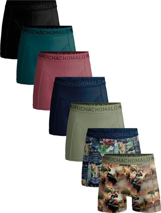 Muchachomalo Boxershorts 7-Pack Multicolor