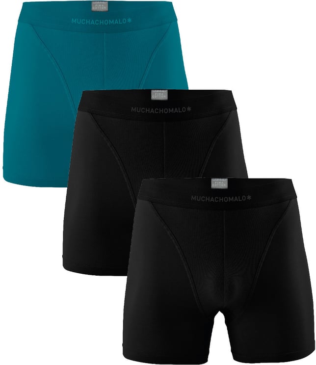 Muchachomalo Boxershorts 3-Pack Multicolor