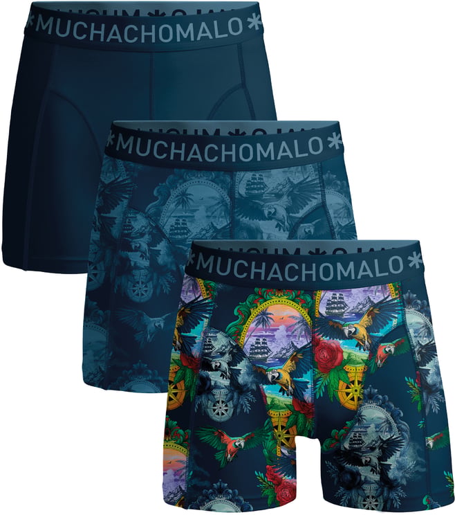 Muchachomalo Boxershorts 3-Pack Multicolor.