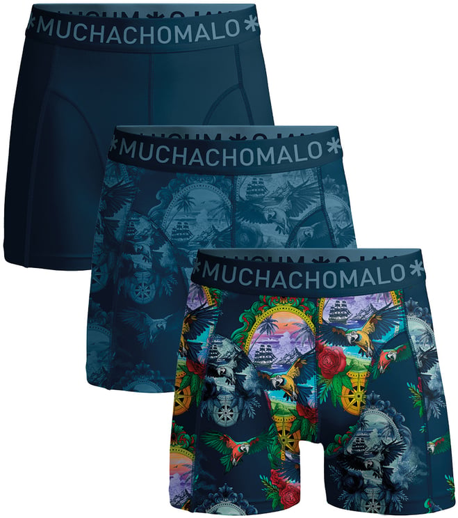 Muchachomalo Boxershorts 3-Pack Multicolor
