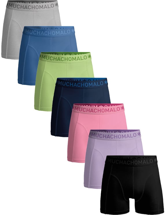 Muchachomalo Boxershorts 7-Pack Multicolor