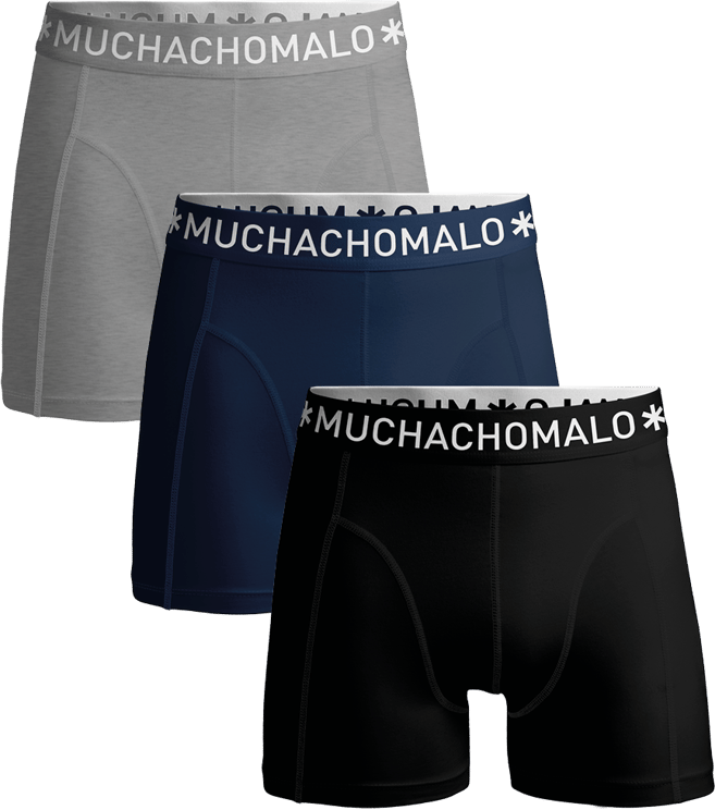 Muchachomalo Boxershorts 3-Pack Multicolor