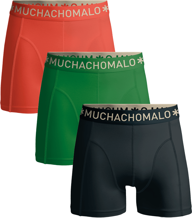 Muchachomalo Boxershorts 3-Pack Multicolor