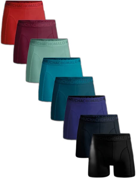 Muchachomalo Boxershorts 8-Pack Multicolor