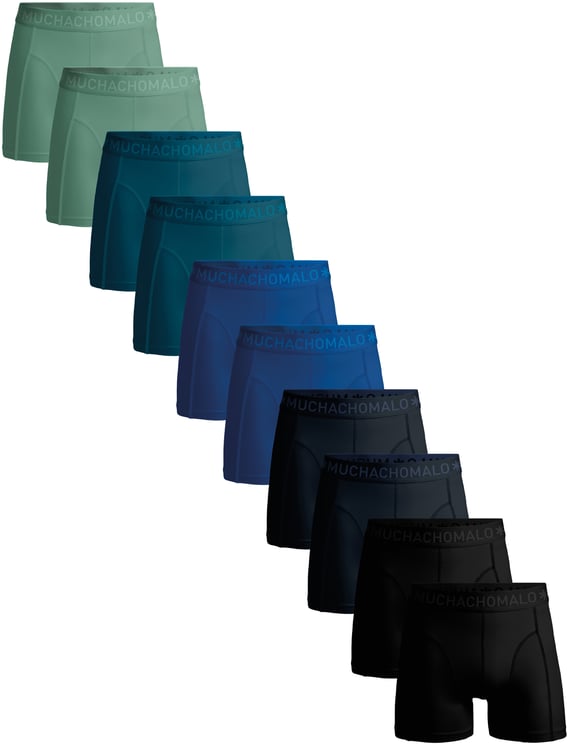 Muchachomalo Boxershorts 10-Pack Multicolor