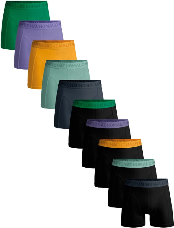 Muchachomalo Boxershorts 10-Pack Multicolor