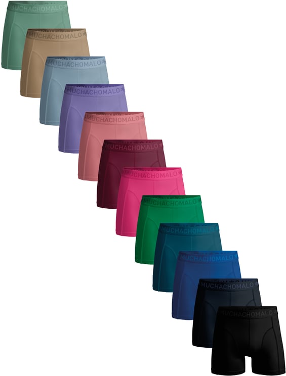 Muchachomalo Boxershorts 12-Pack Multicolor