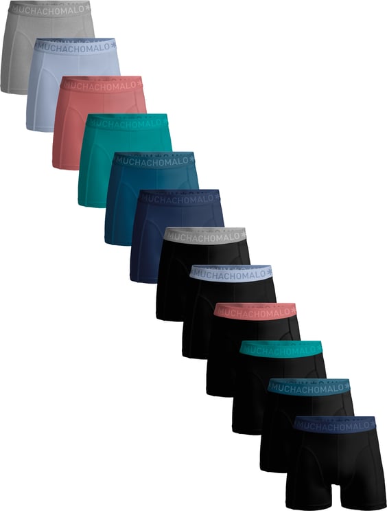 Muchachomalo Boxershorts 12-Pack Multicolor