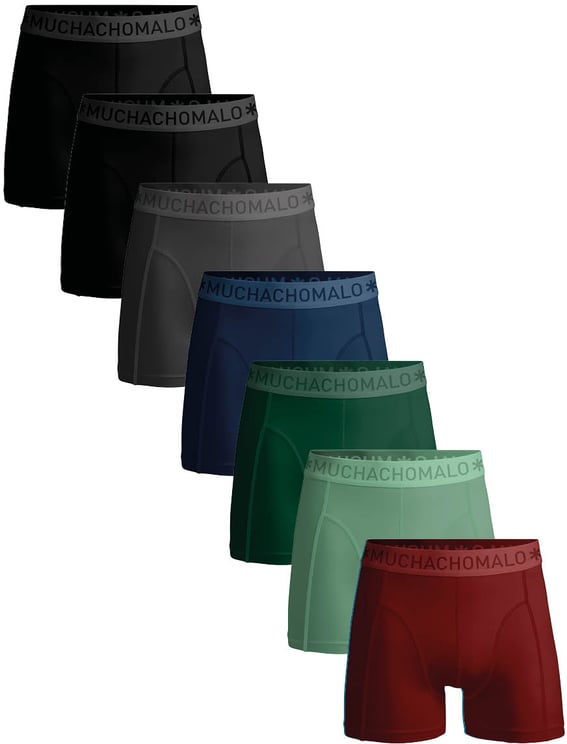 Muchachomalo Boxershorts 7-Pack Multicolor