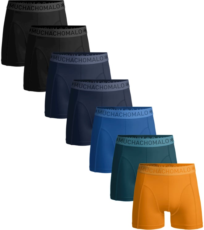 Muchachomalo Boxershorts 7-Pack Multicolor