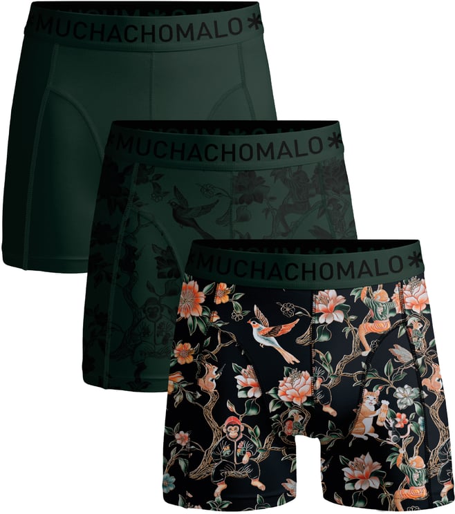 Muchachomalo Boxershorts 3-Pack Multicolor.