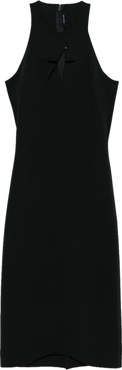 MUGLER Fitted Midi Dress