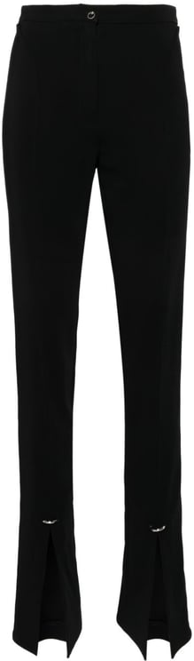 MUGLER Black Stretch Trousers