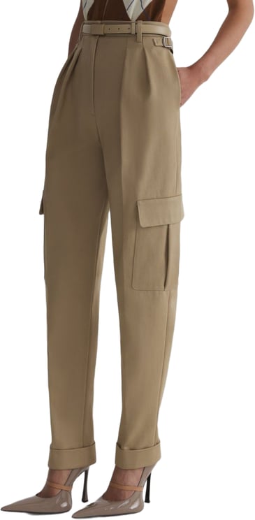 MUGLER Trousers Beige