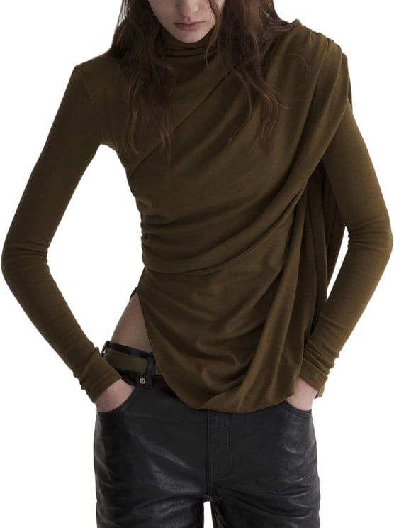 MUGLER Top Green Military