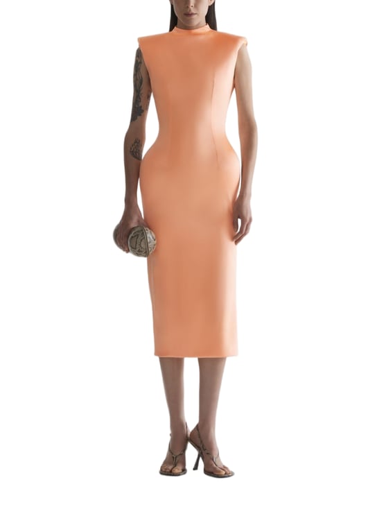 MUGLER Dresses Peach