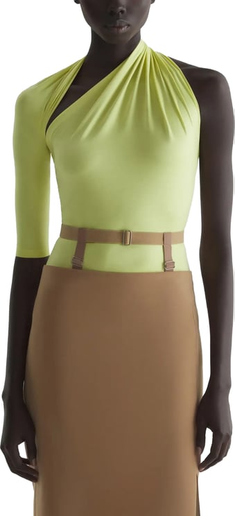 MUGLER To0881 Top Pale Acid Lime