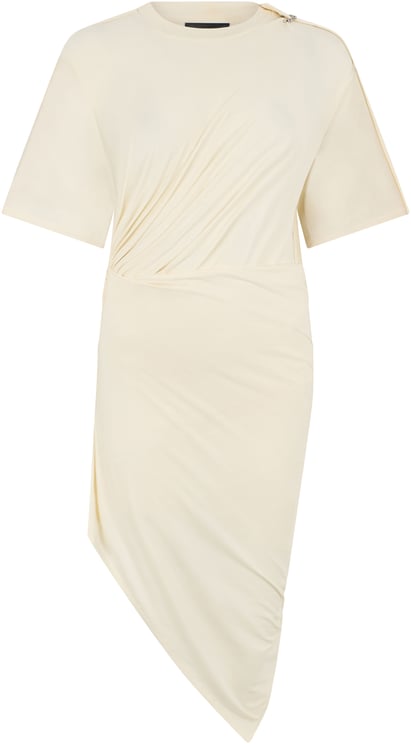 MUGLER Asymmetric dress in cotton