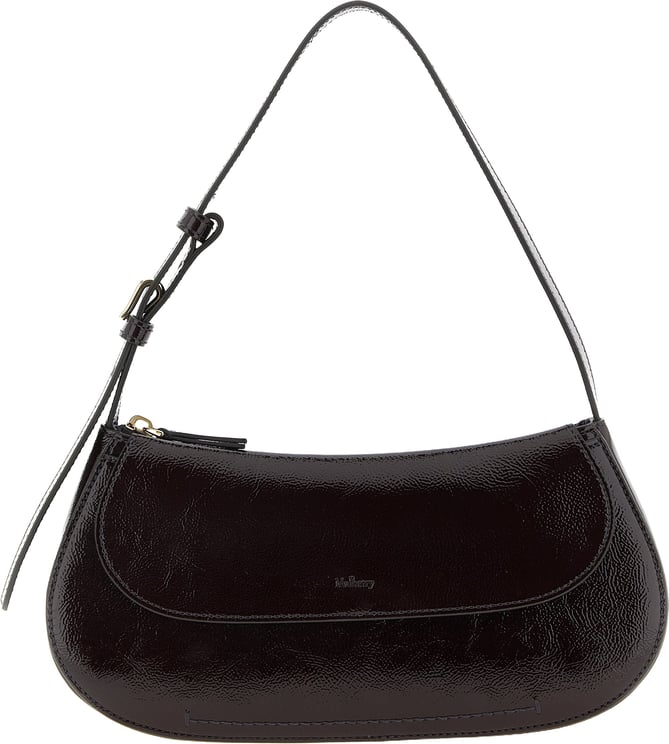 Mulberry Mulberry Purple Calfskin Shoulder Bag