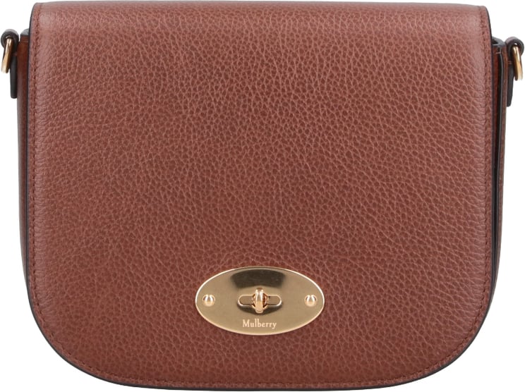 Mulberry Brown Darley Mini Postmans Lock Bag