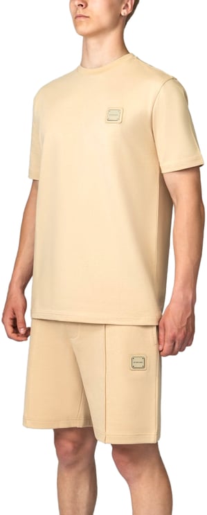 My Brand MB ESSENTIALS COTTON TSHIRT | BEIGE