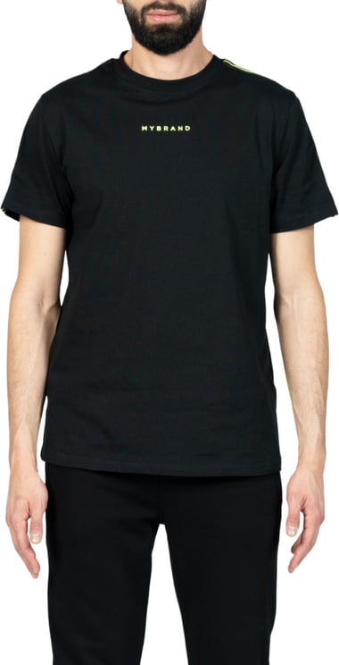 My Brand MB TAPING SHIRT BLACK N. YELLOW | BLACK - NEONYELLOW