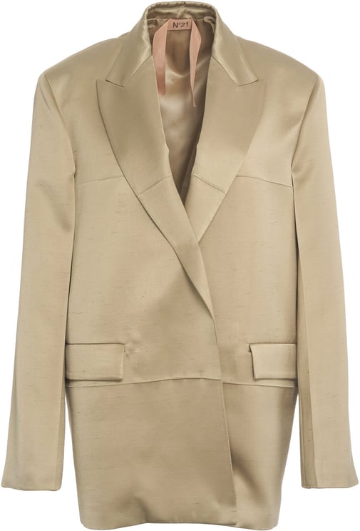 N 21 Oversized satin blazer