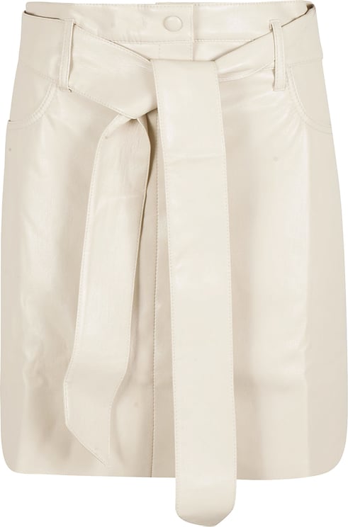 Nanushka Structured High-Waist Skirt