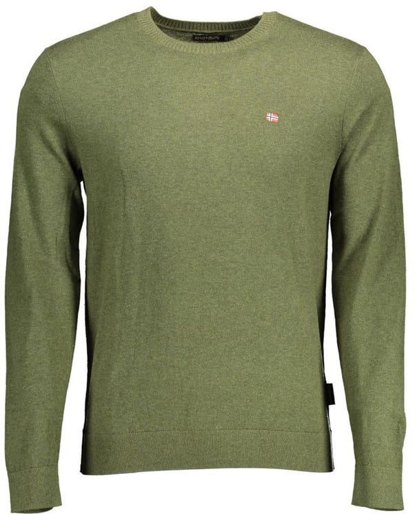 Napapijri Napapijri Verde Cotton Men Sweater