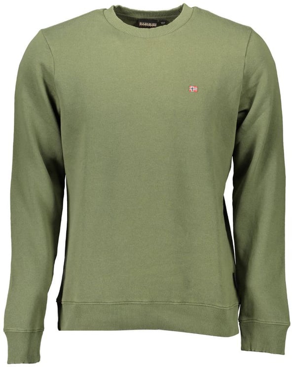 Napapijri Napapijri Verde Cotton Men Sweatshirt
