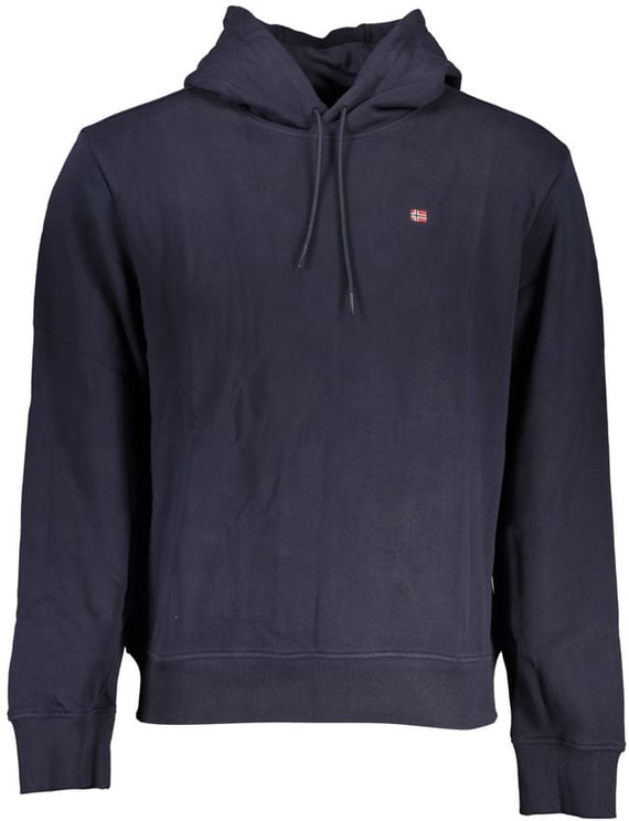 Napapijri Napapijri Blue Cotton Men Sweatshirt