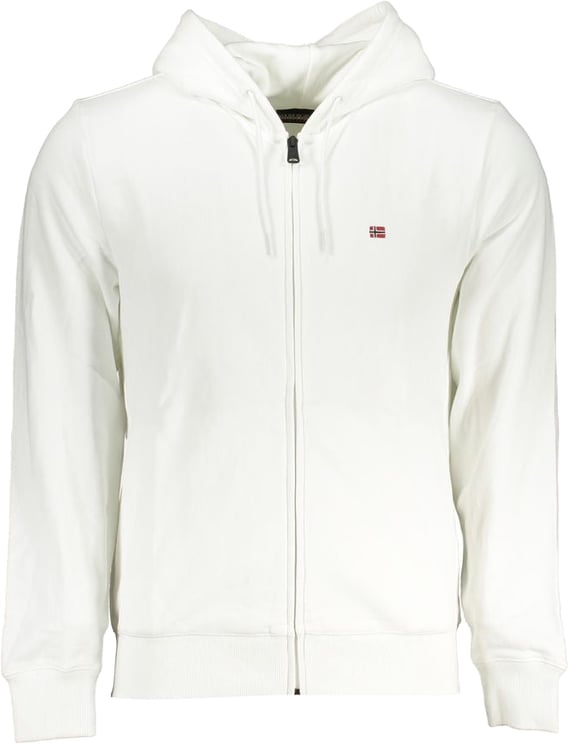 Napapijri Napapijri White Cotton Men's Hoodie