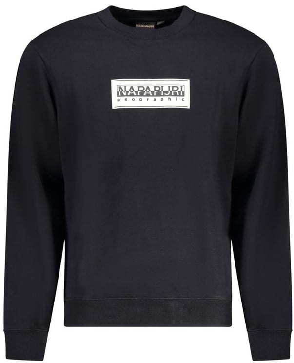 Napapijri Napapijri Black Cotton Men Sweatshirt