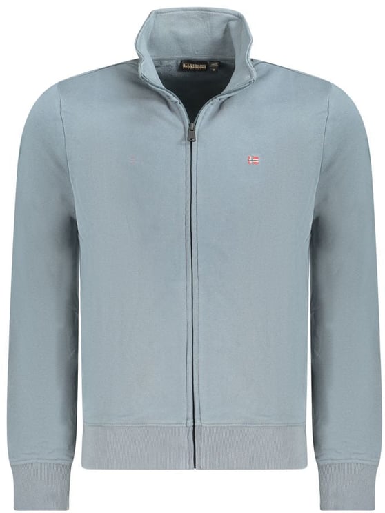 Napapijri Napapijri Grigio Cotton Men Sweatshirt