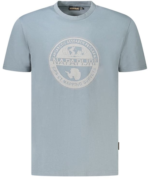 Napapijri Napapijri Grigio Organic Cotton Men T-Shirt