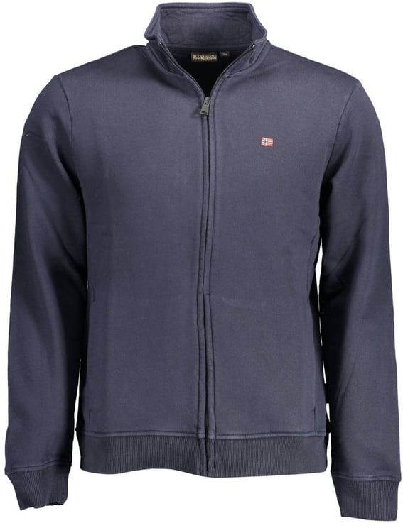 Napapijri Napapijri Blue Cotton Men Sweater