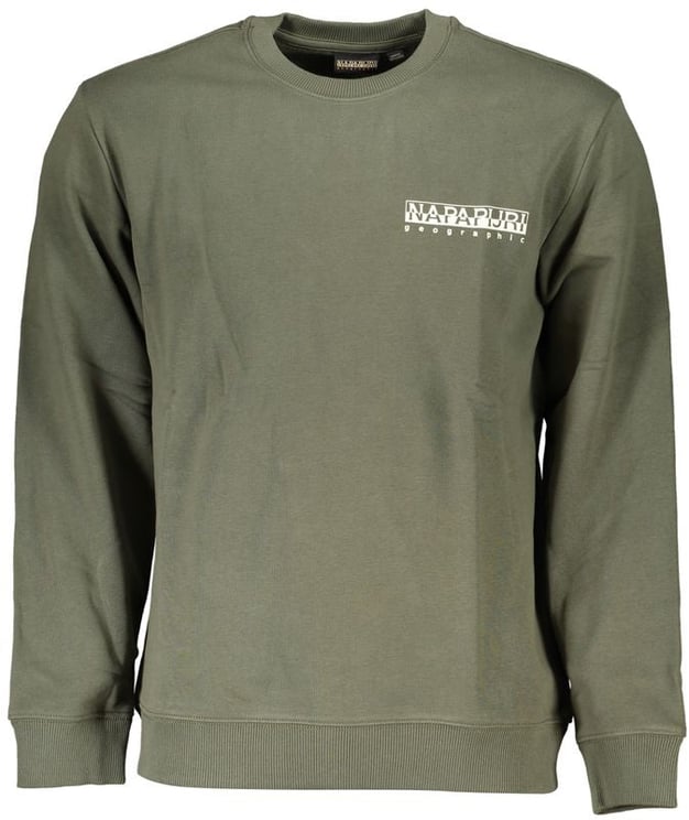 Napapijri Napapijri Verde Cotton Men Sweatshirt