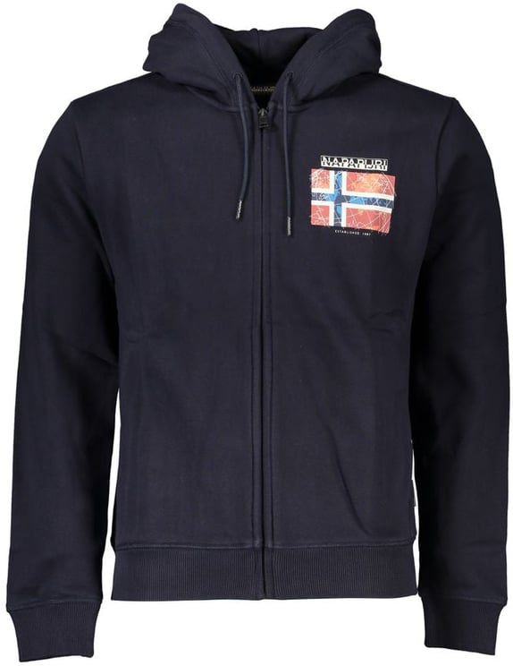 Napapijri Napapijri Blue Cotton Men's Sweatshirt