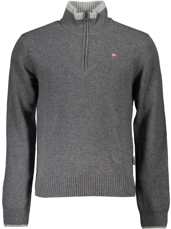 Napapijri Napapijri Grigio Tessuto Men Sweater