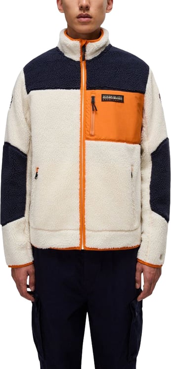 Napapijri Napapijri Orange Polyester Sweatshirt