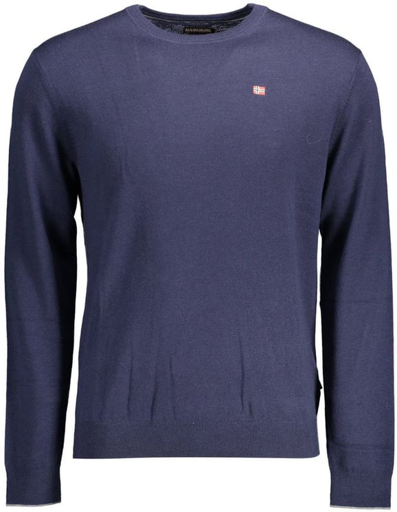 Napapijri Napapijri Blue Wool Men Sweater