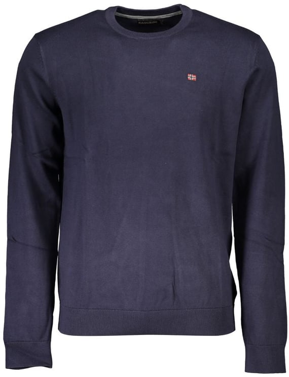 Napapijri Napapijri Blue Cotton Men Sweater