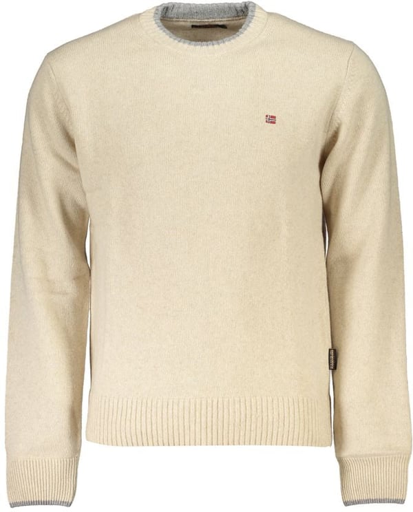 Napapijri Napapijri Beige Tessuto Men Sweater
