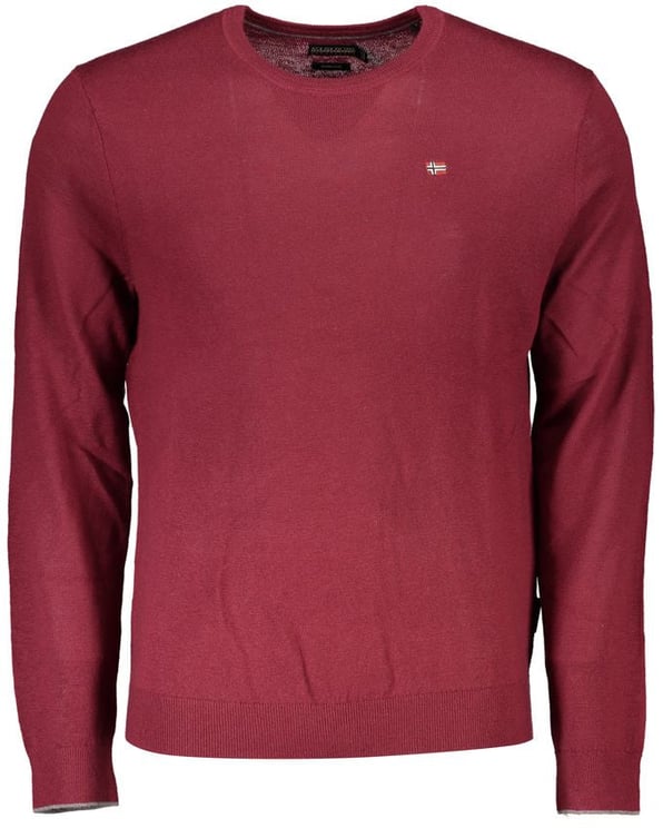 Napapijri Napapijri Red Fabric Men Sweater
