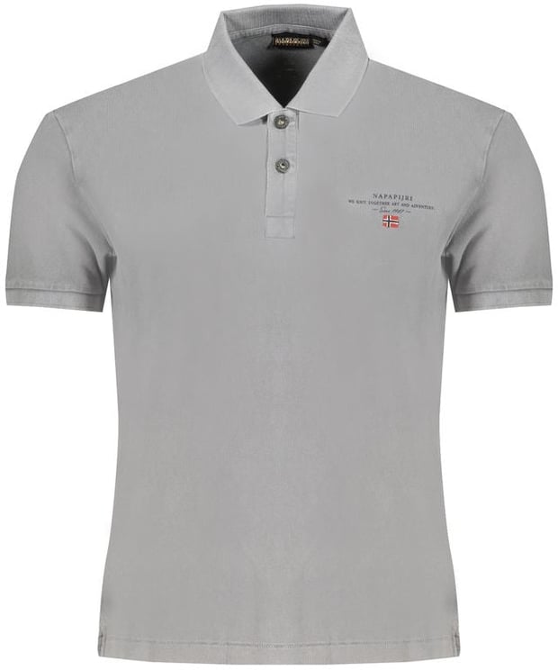 Napapijri Napapijri Brown Cotton Men Polo Shirt