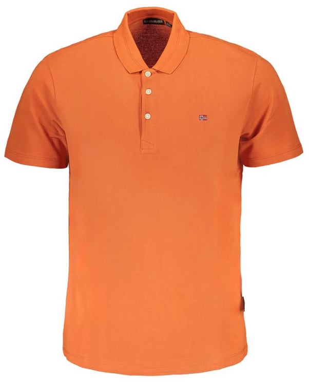Napapijri Napapijri Arancione Cotton Men Polo
