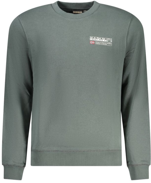 Napapijri Napapijri Verde Cotton Men Sweatshirt