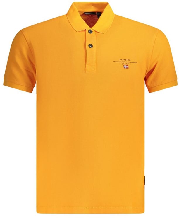 Napapijri Napapijri Arancione Cotton Men Polo